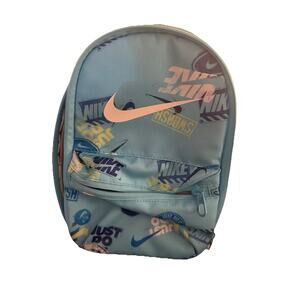 Nike Insulated Lunch Bag 6L Baltic Blue O-S BRAND NEW Zip-Up Handle 9A2747-F85